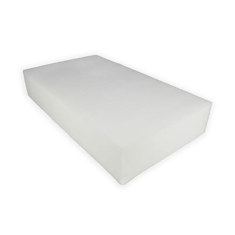 Accommodates textile-custom foam sheet 23kg/m³. High density and firmness foam piece for upholstery, chairs, sofas, armchairs, mattresses, crafts.